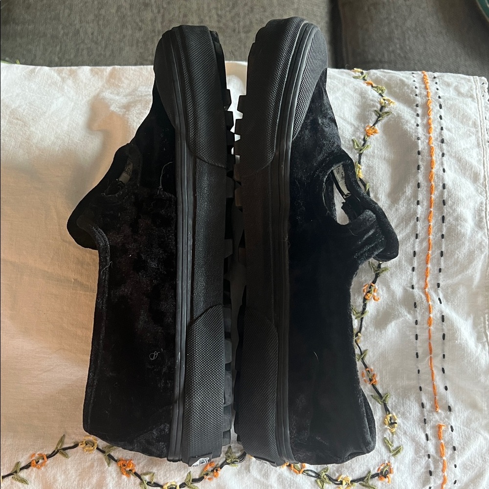 Vans velvet t strap shoes - Picture 5 of 6